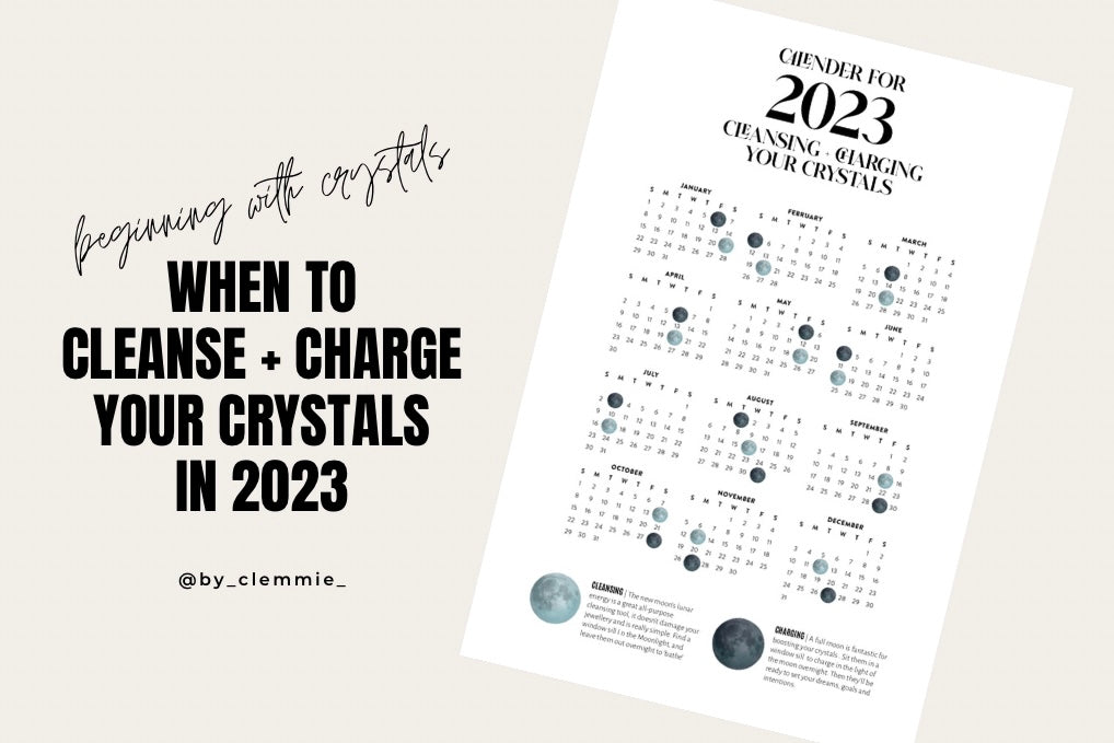 How and When in 2023 to Charge + Cleanse Your Jewellery - Beginners Gu – By  Clemmie