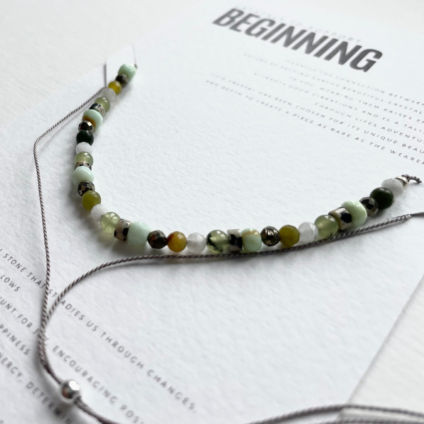 Crystal Recipe | Beginning | Necklace