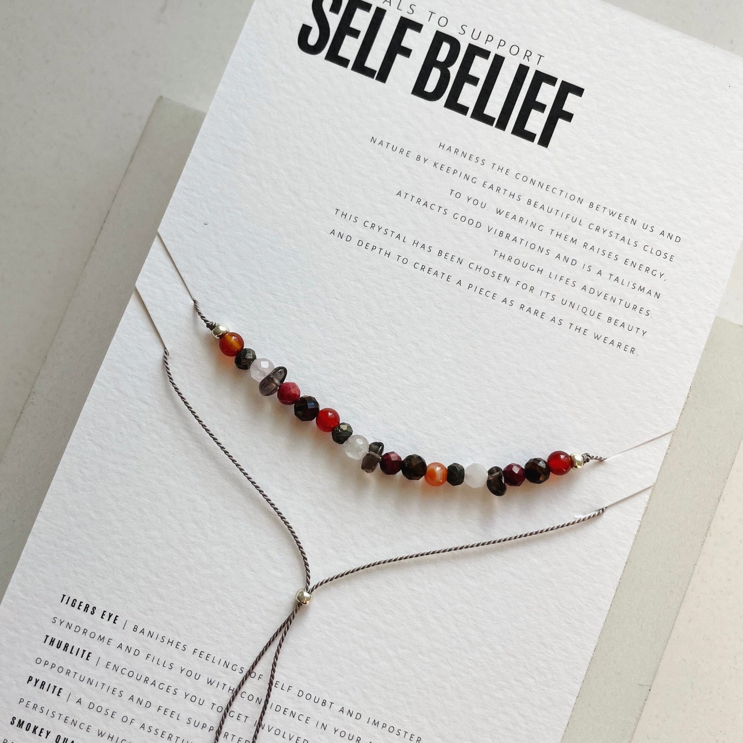 CRYSTAL KIT BRACELET | Self Belief
