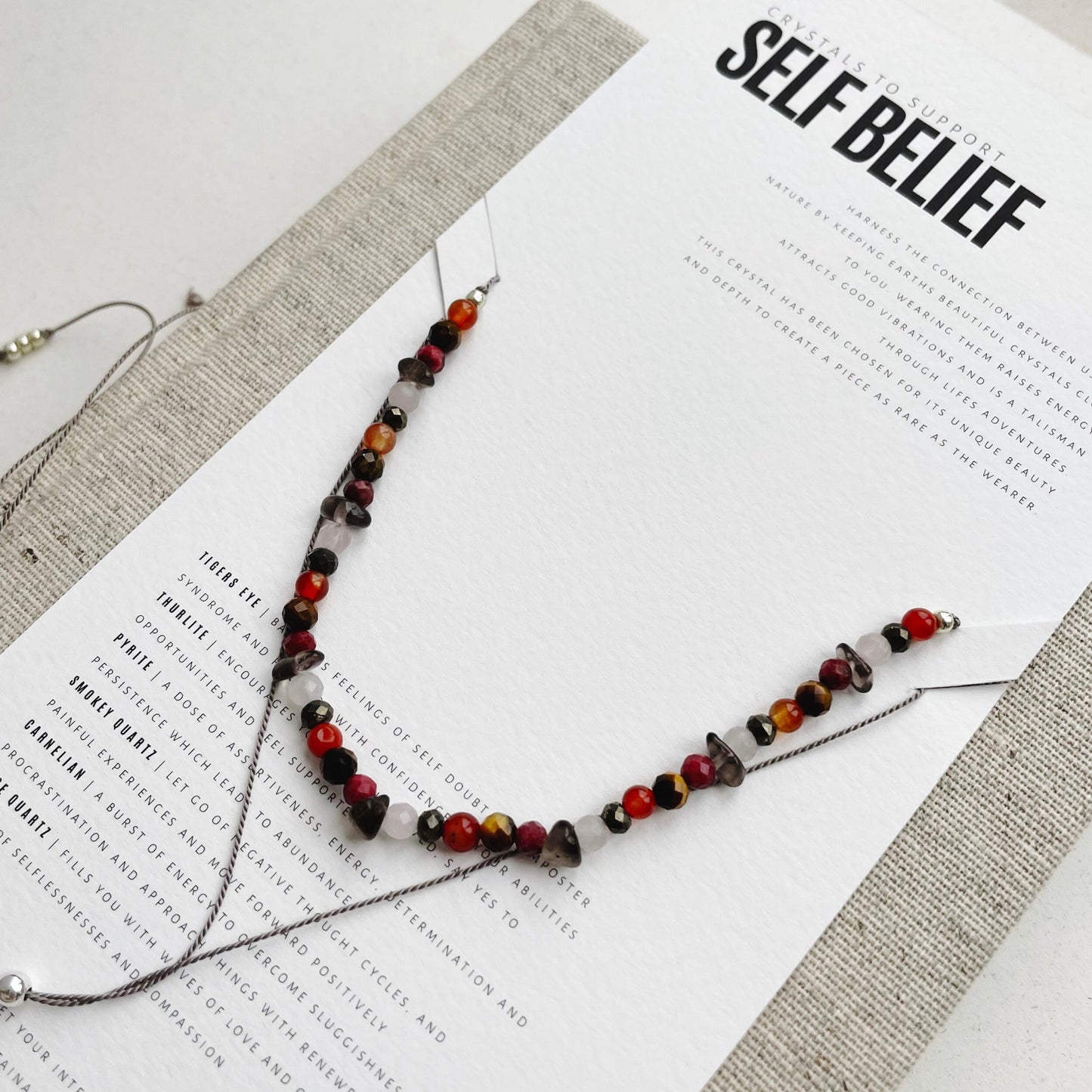 CRYSTAL KIT NECKLACE | Self Belief