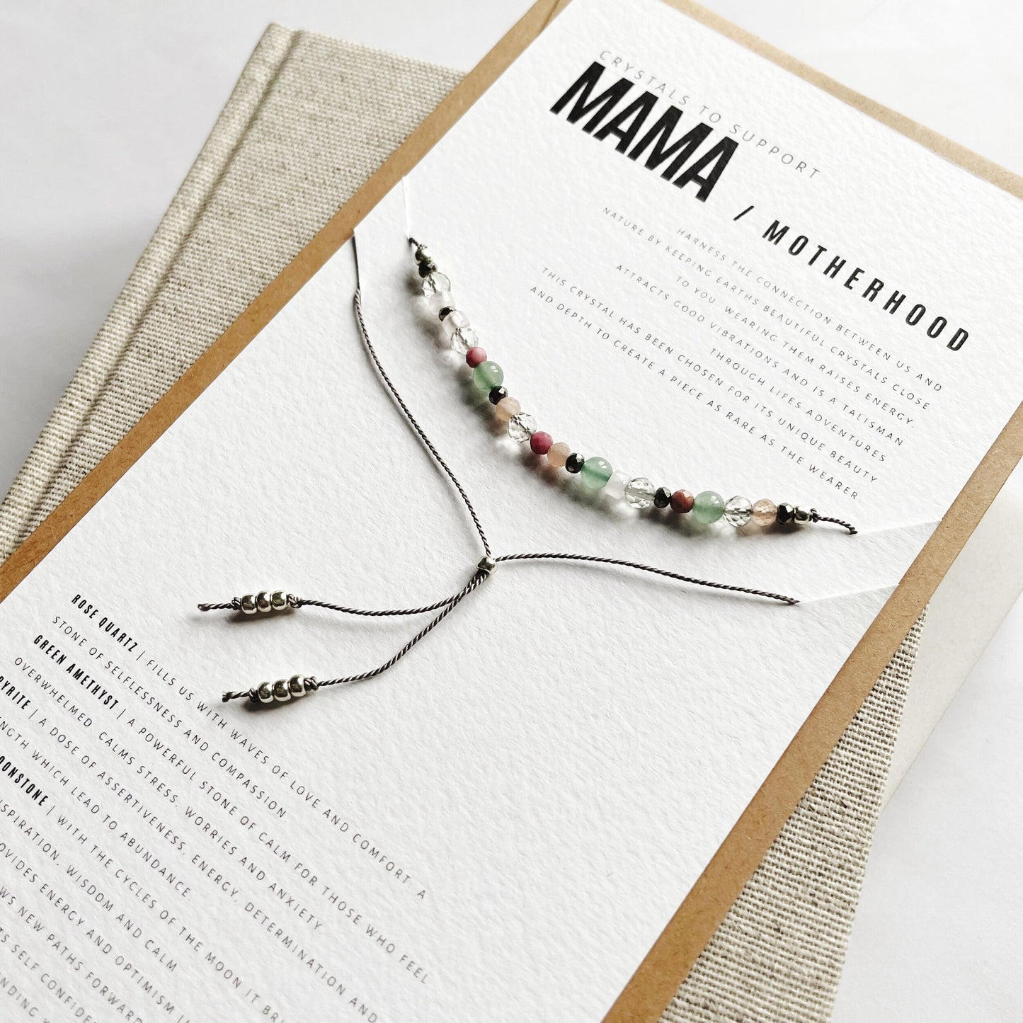 CRYSTAL KIT BRACELET | MAMA / Motherhood