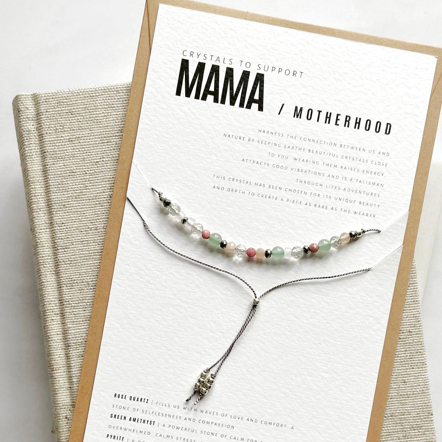 CRYSTAL KIT BRACELET | MAMA / Motherhood