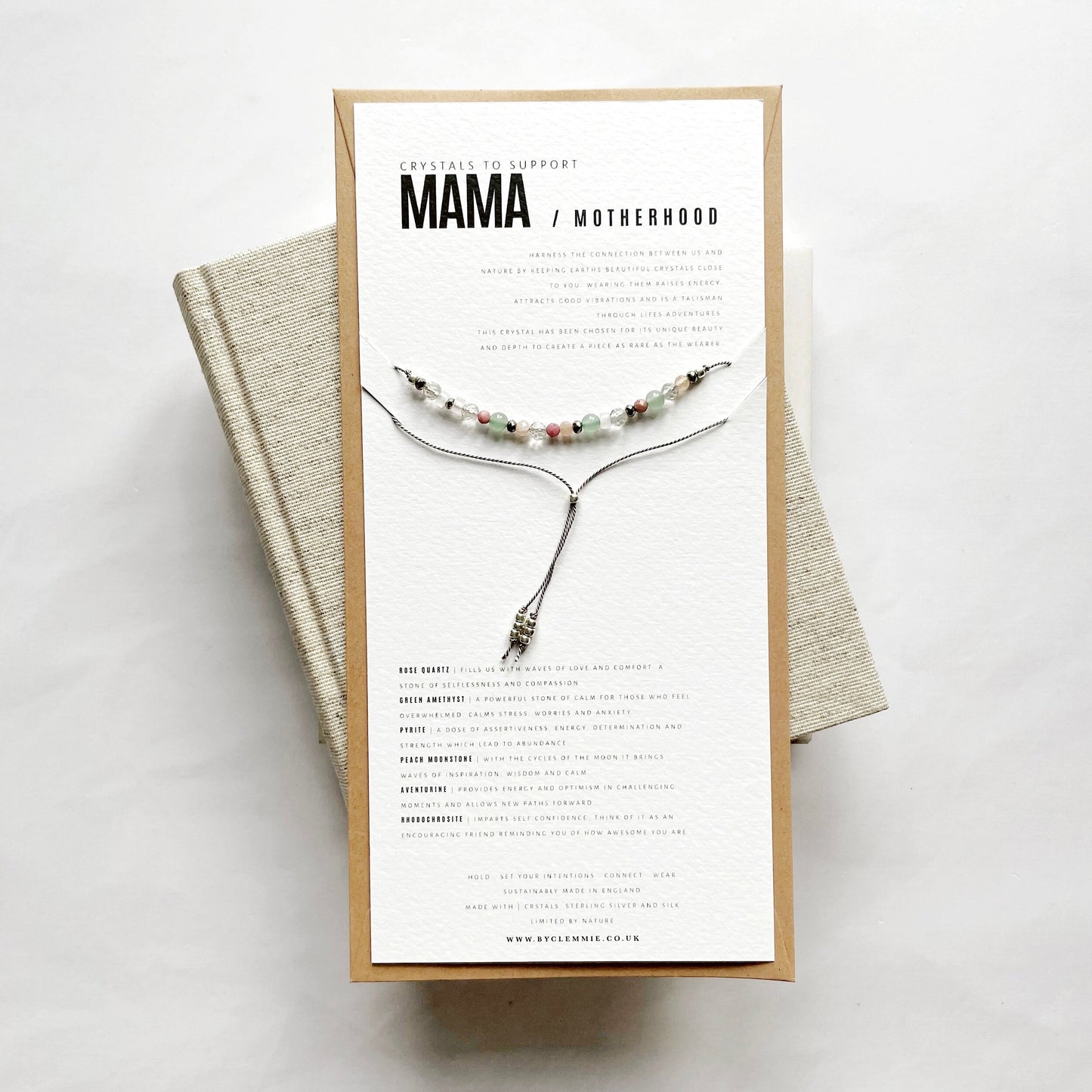 CRYSTAL KIT BRACELET | MAMA / Motherhood