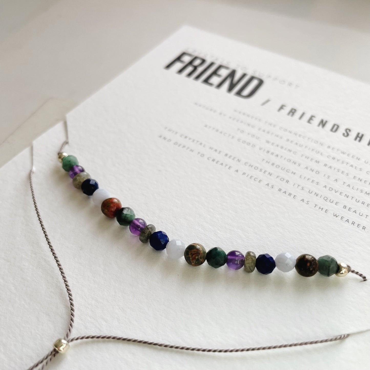 CRYSTAL KIT BRACELET | Friend / Friendship