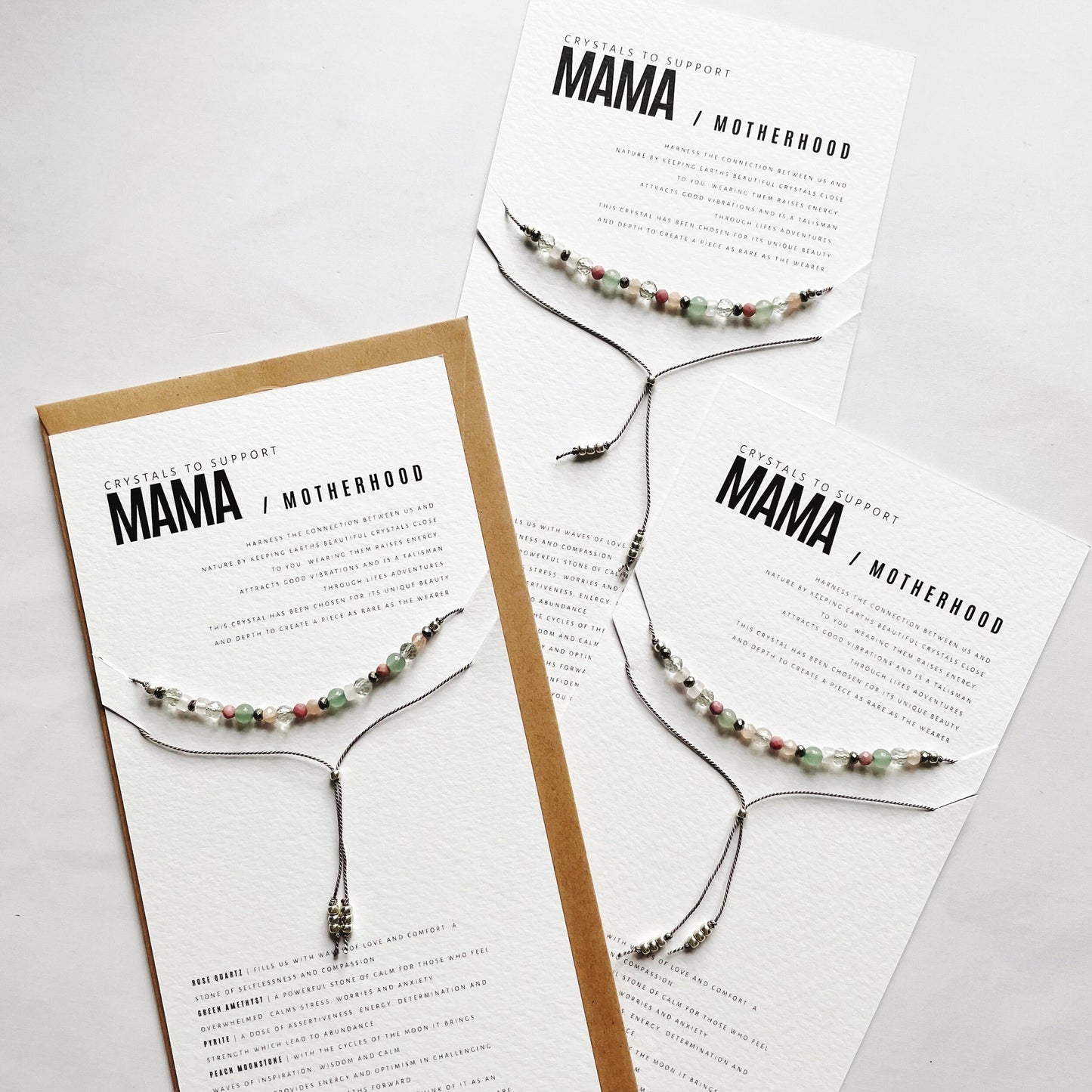 CRYSTAL KIT BRACELET | MAMA / Motherhood