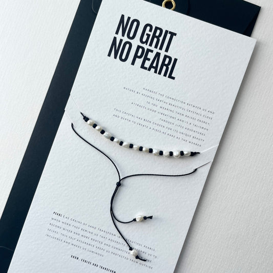 NO GRIT, NO PEARL | Seed Bracelet