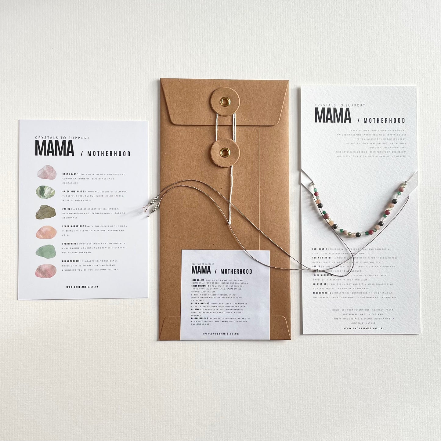 Crystal Recipe | Mama / Motherhood | Necklace