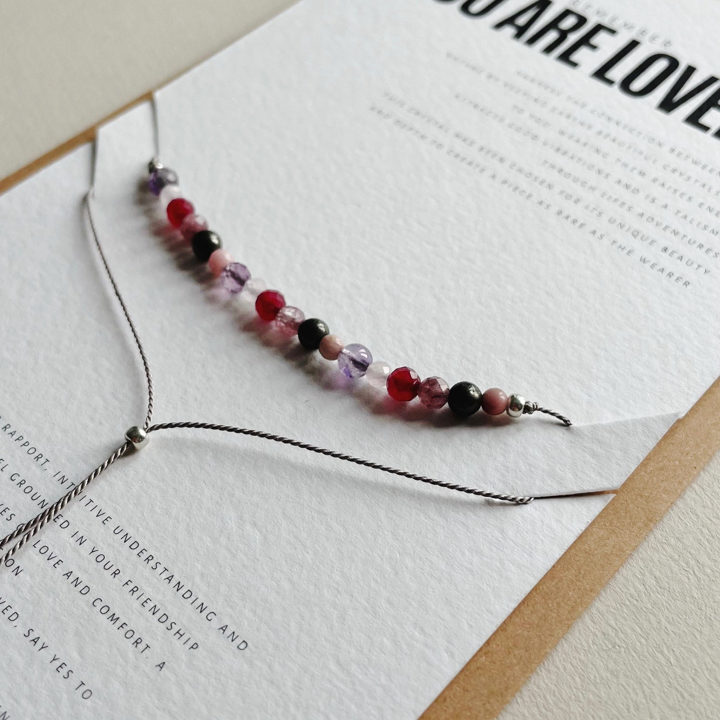 Crystal Recipe | You are Loved | Bracelet