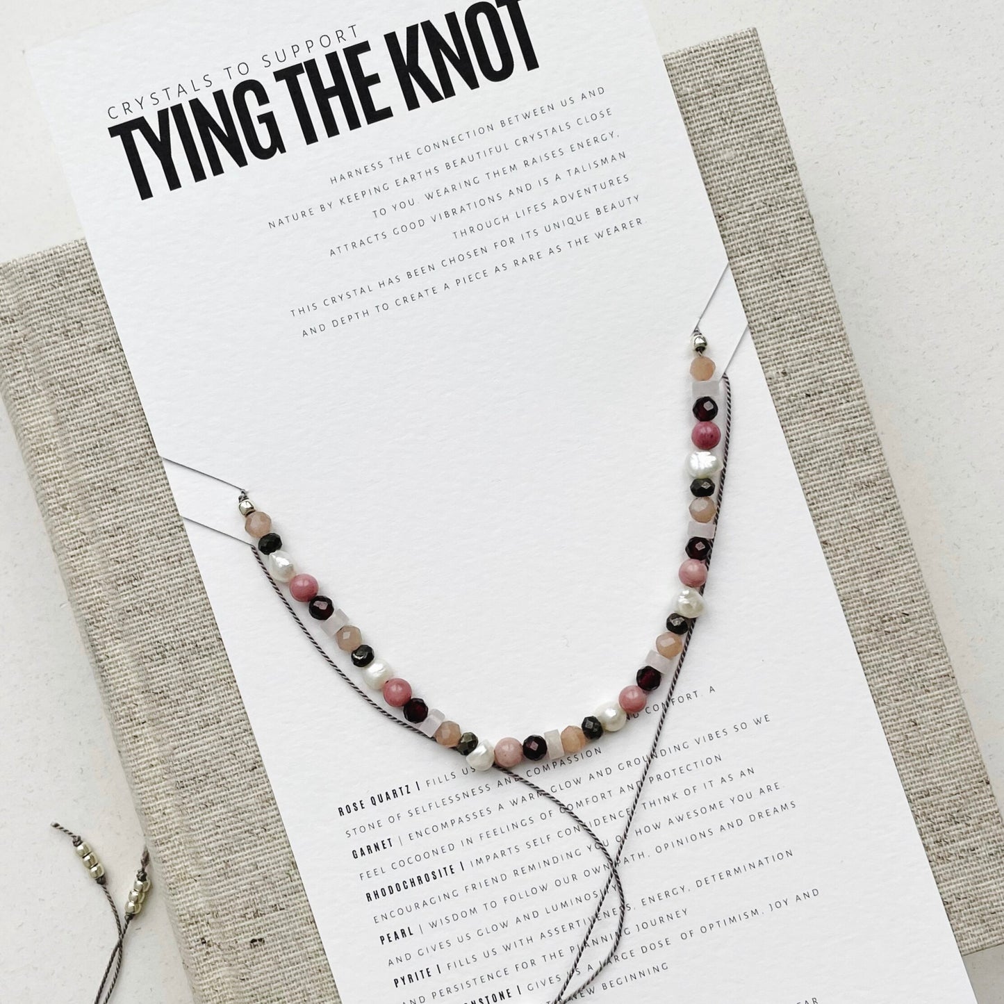 CRYSTAL KIT NECKLACE | Tying The Knot