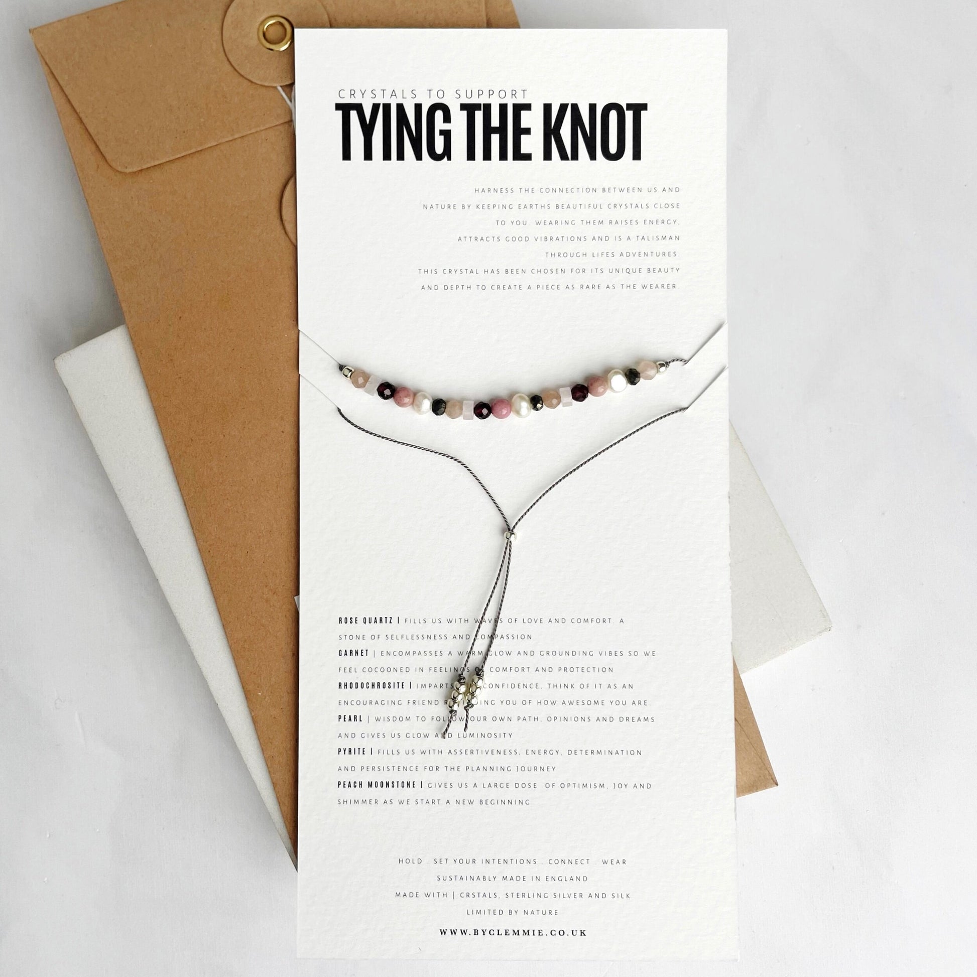 CRYSTAL KIT BRACELET | Tying The Knot