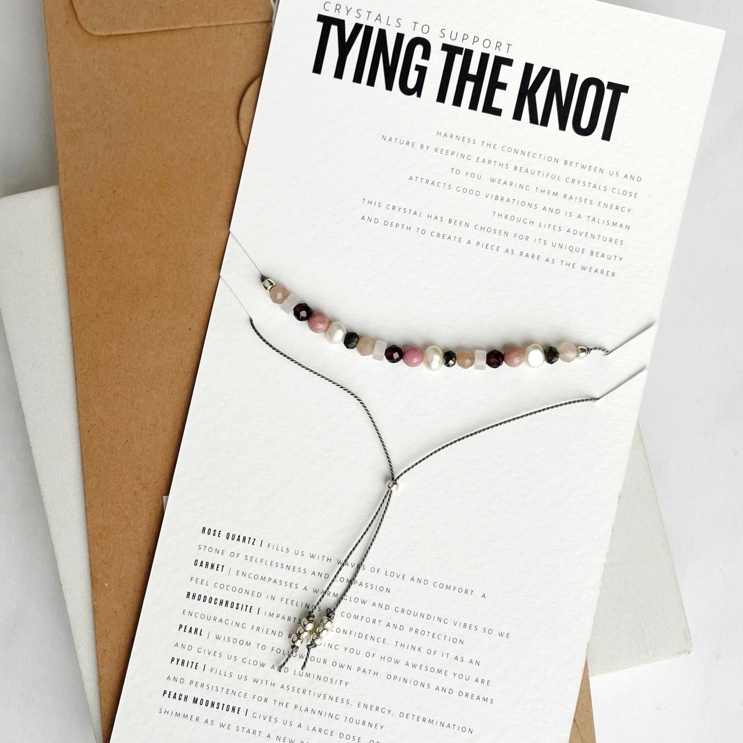 CRYSTAL KIT BRACELET | Tying The Knot